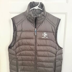 RLX Down Vest Black - Size Medium